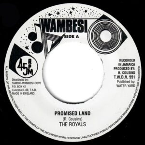 Tamoki Wambesi - The Royals - Promised Land - 7 Inch Vinyl Record