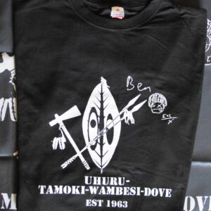 Tamoki-Wambesi-Dove Black T-Shirt Unisex